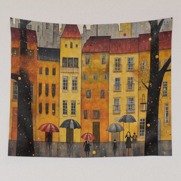 Item preview, A Vintage Travel Illustration of Prague - Czech Republic designed and sold by GoodOldVintage.