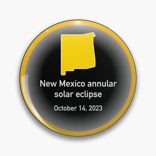 Item preview, Annular solar eclipse, October 14, 2023 in New Mexico designed and sold by Cosmos-as-Art.