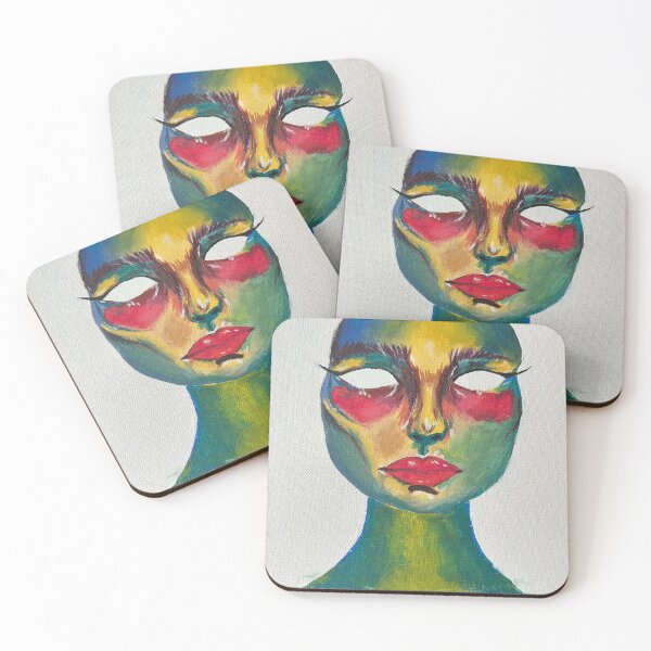Item preview, Rainbow Face Wall Art designed and sold by tofeelalive.
