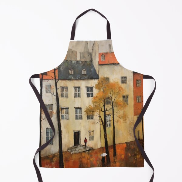 Item preview, A Vintage Travel Illustration of Prague - Czech Republic designed and sold by GoodOldVintage.