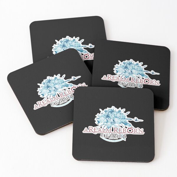 Item preview, Final Fantasy XIV A Realm Reborn Logo designed and sold by AnvithaWirtyt.