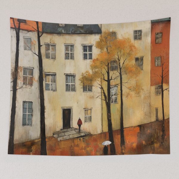 Item preview, A Vintage Travel Illustration of Prague - Czech Republic designed and sold by GoodOldVintage.