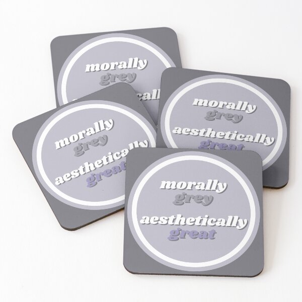 Item preview, Morally Grey… Aesthetically Great designed and sold by LoveLittleRobin.