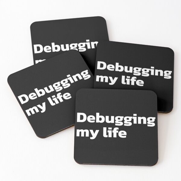 Item preview, Debugging my life. Programmer lifestyle. designed and sold by twisted-dot.