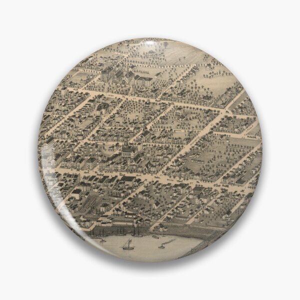 Item preview, Vintage Map of Middletown CT (1877) designed and sold by BravuraMedia.