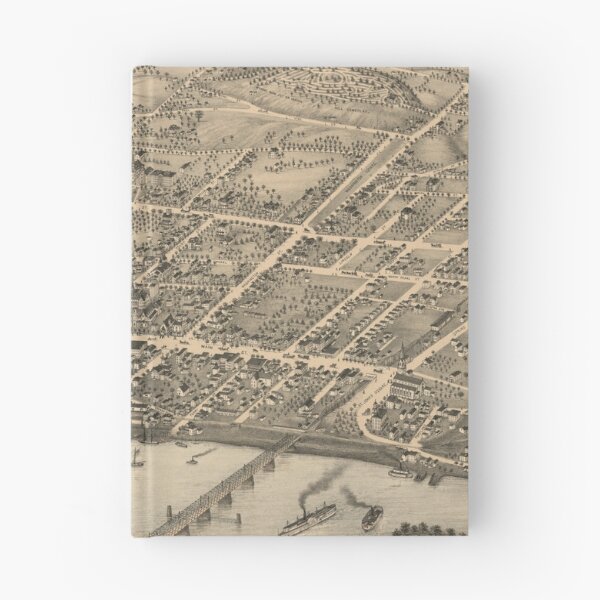 Item preview, Vintage Map of Middletown CT (1877) designed and sold by BravuraMedia.