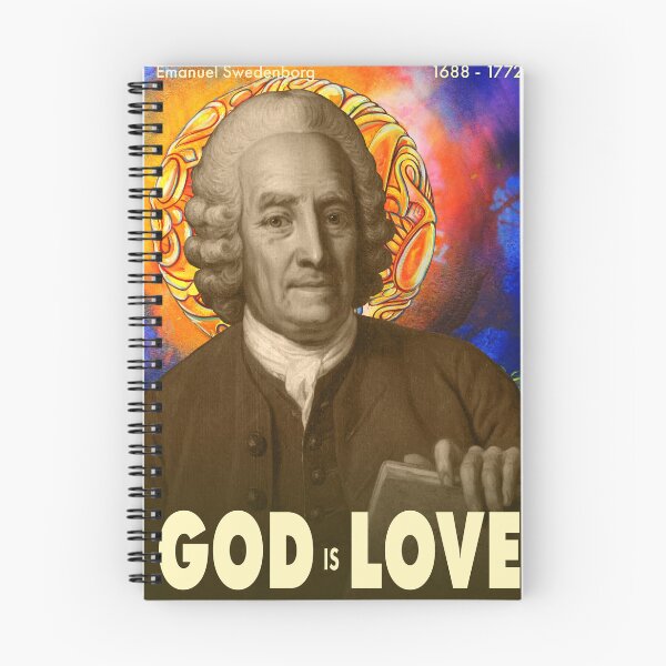 Item preview, Emanuel Swedenborg God is Love poster designed and sold by Schnarrtist.