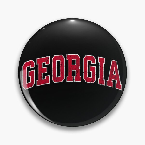 Item preview, Georgia GA Vintage Sports Design Red Design designed and sold by EVance418.