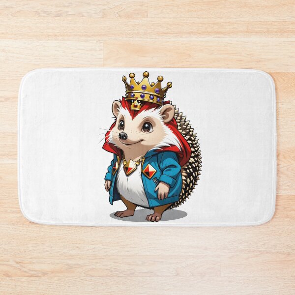 Item preview, King Hedgehog designed and sold by CraftyUniverse.