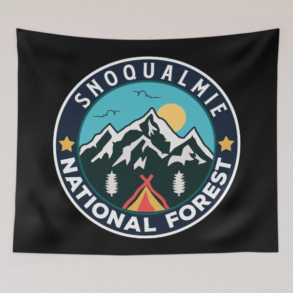 Item preview, Snoqualmie National Forest designed and sold by nature-space.
