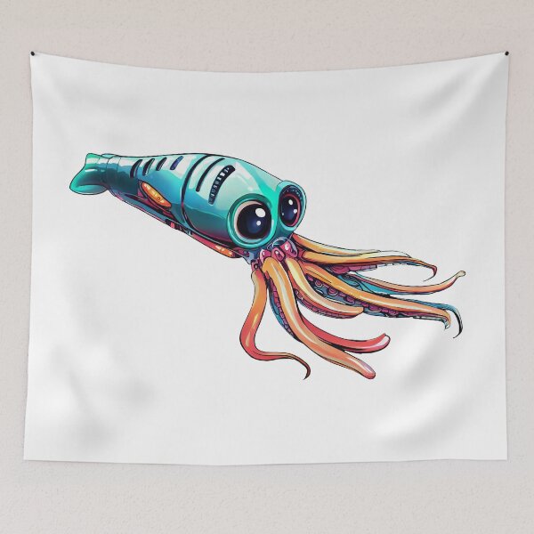 Item preview, Robo-Squid! designed and sold by kukamatsu.