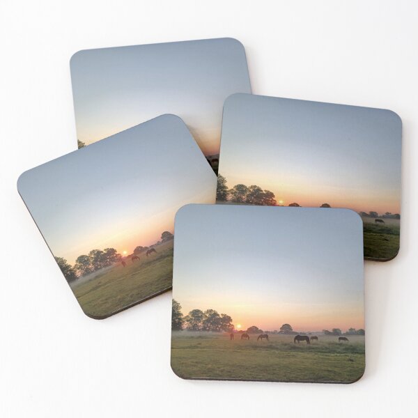 Item preview, Morning mood in the paddock designed and sold by Kronjuwel.