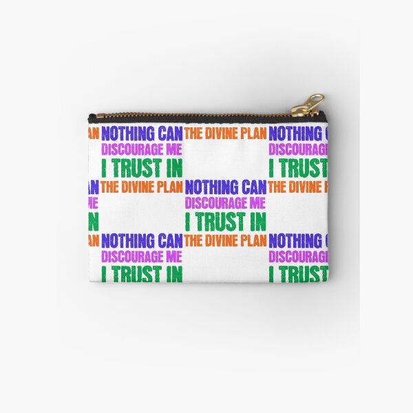 Item preview, Nothing can discourage me, I trust in the divine plan  designed and sold by Growthmind7.