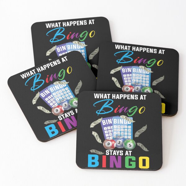 Item preview, Funny Bingo Design, What happens at Bingo Stays at Bingo designed and sold by yourownunique.
