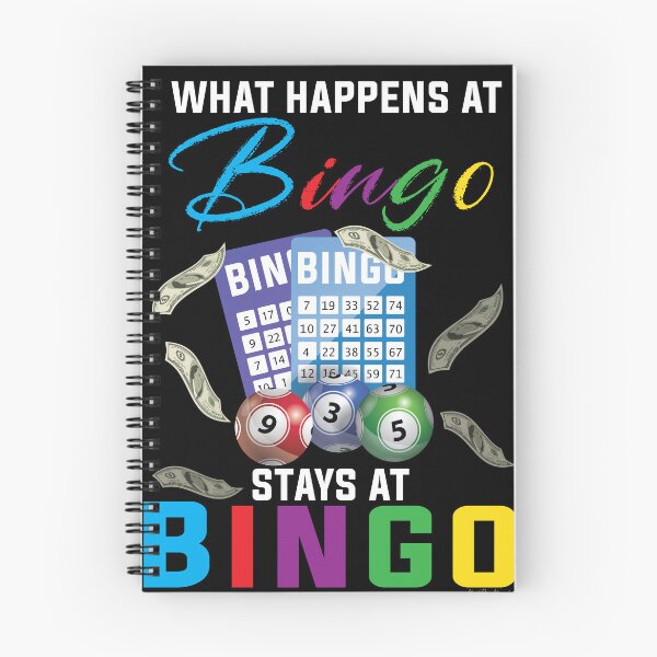 Item preview, Funny Bingo Design, What happens at Bingo Stays at Bingo designed and sold by yourownunique.