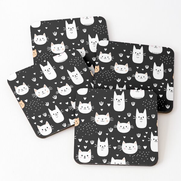 Item preview, Cute Cat pattern designed and sold by teesandlove.