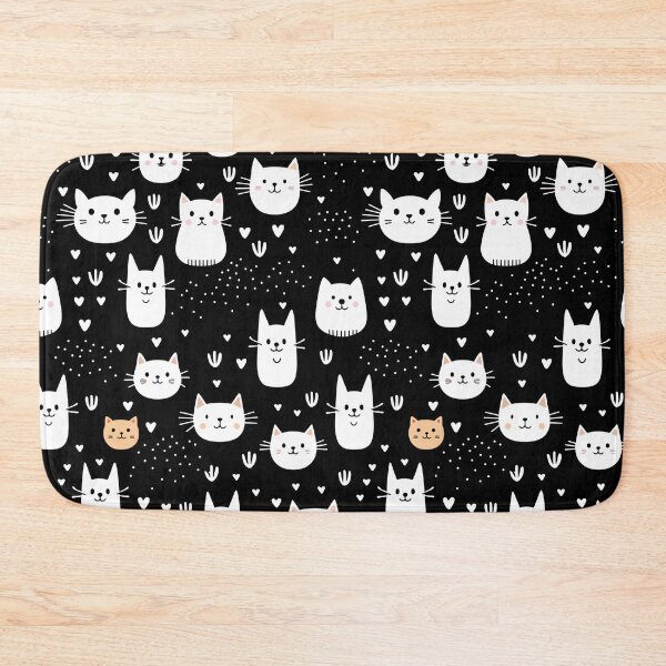 Item preview, Cute Cat pattern designed and sold by teesandlove.