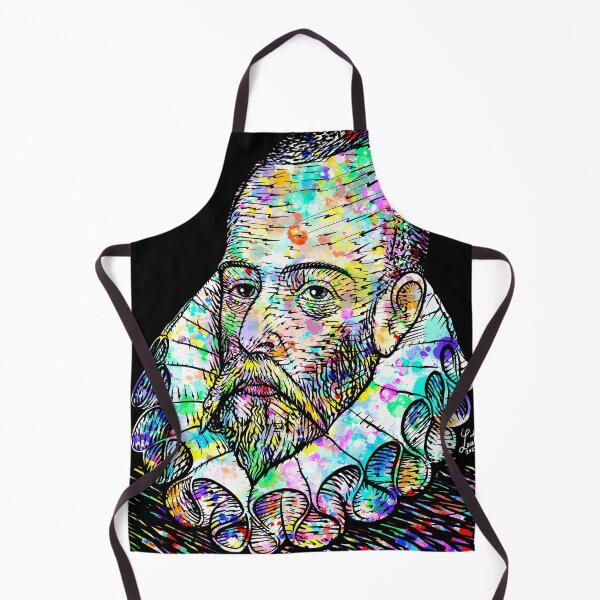 Item preview, MIGUEL DE CERVANTES ink and watercolor portrait designed and sold by lautir.