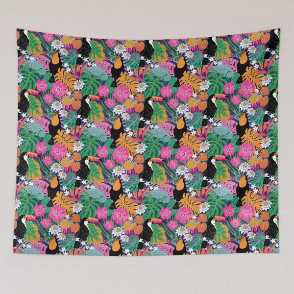Item preview, Toucans on Navy designed and sold by SarahWhittle.