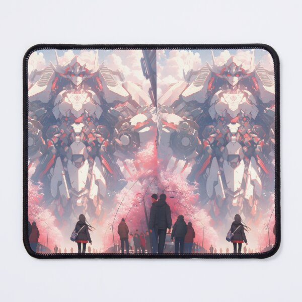 Item preview, Living in the age of and with intelligent machines in the style of mecha anime designed and sold by AI-Only Creations.