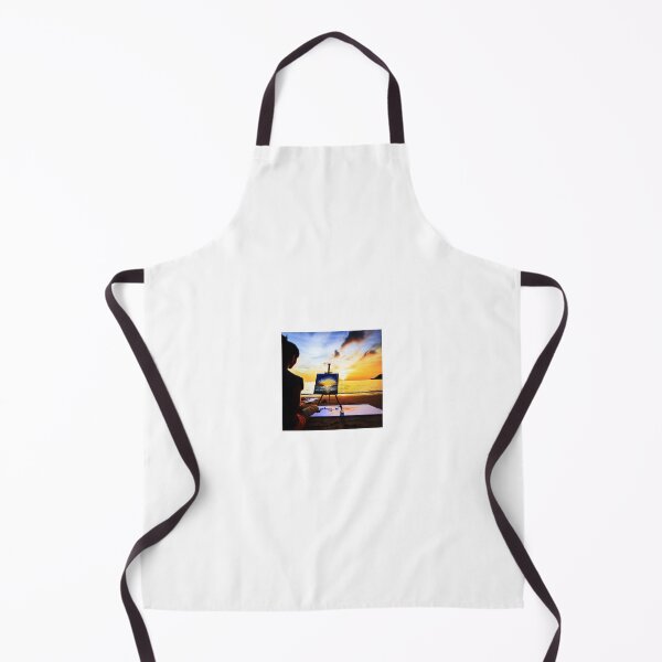 Item preview, Woman painting a sunset  designed and sold by LailaBCreations.