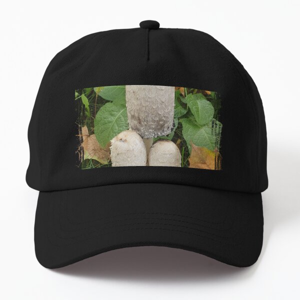 Hiking Hats for Men Vintage Hat for Women's Ball Cap Adjustable Mushroom  Fungus with Grass Plant Sun Visor Hat