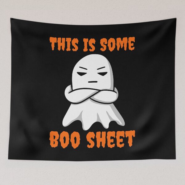 Item preview, This Is Some Boo Sheet Ghost Halloween Costume  designed and sold by ArtFromBeyond.