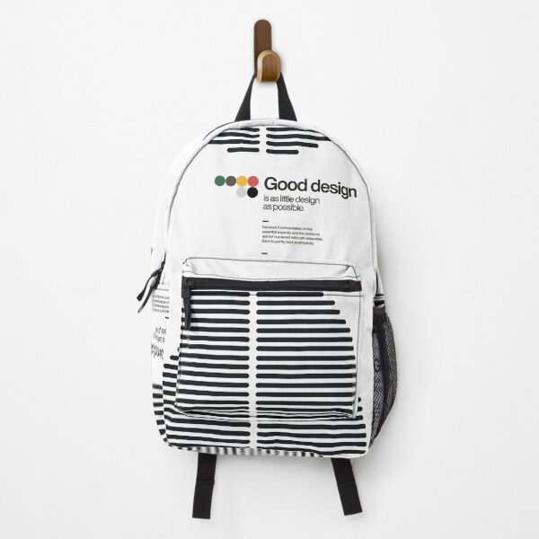 Item preview, Dieter Rams quote, typography Design. designed and sold by Sub88 Studio.