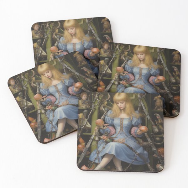 Item preview, Alice in Wonderland tarot surrealism designed and sold by Baba  Yaga's Cards.