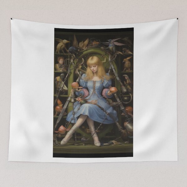 Item preview, Alice in Wonderland tarot surrealism designed and sold by Baba  Yaga's Cards.