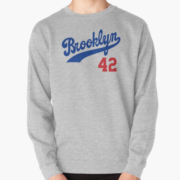 deadmansupplyco Vintage Baseball - Brooklyn Dodgers (Blue Brooklyn Wordmark) Crewneck Sweatshirt