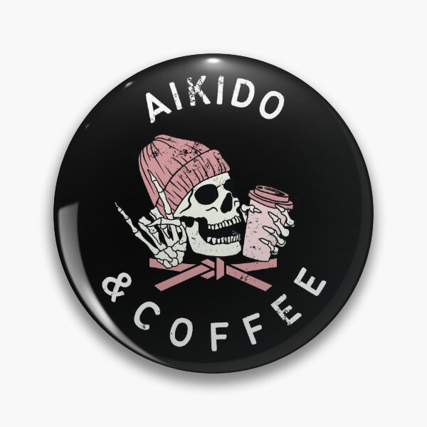 Item preview,  Aikido And Coffee Beanie, Rock On Vintage Skull designed and sold by Polishthestone.