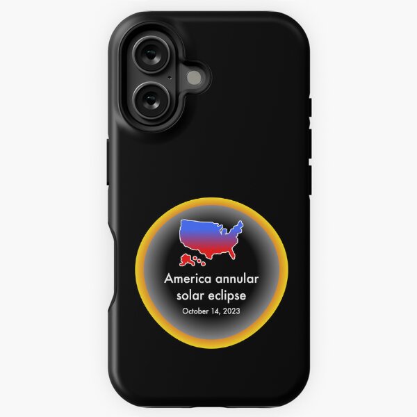 Item preview, Annular solar eclipse, October 14, 2023 in America designed and sold by Cosmos-as-Art.