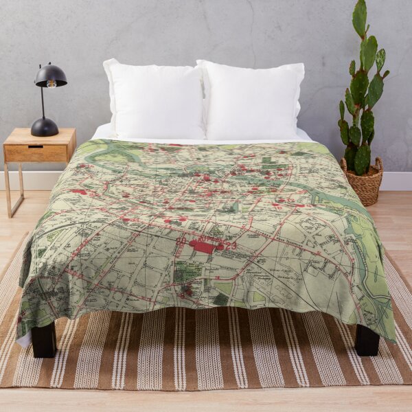 Item preview, Vintage Map of Wroclaw Poland (1925) designed and sold by BravuraMedia.