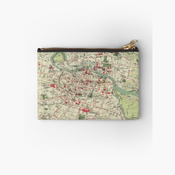 Item preview, Vintage Map of Wroclaw Poland (1925) designed and sold by BravuraMedia.