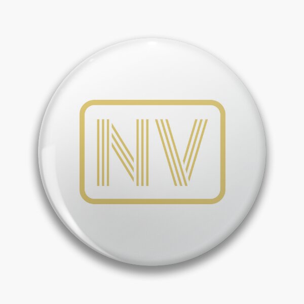 Item preview, NV Initials Gold Geometric Letters designed and sold by Jeallan Designs.