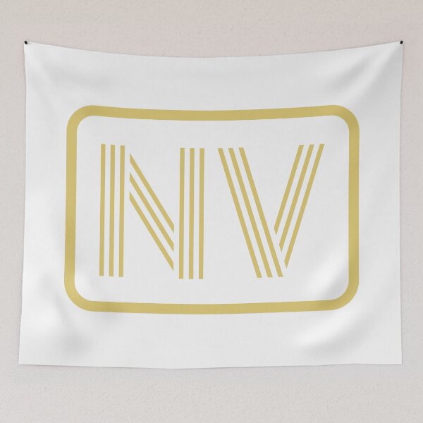 Item preview, NV Initials Gold Geometric Letters designed and sold by Jeallan Designs.