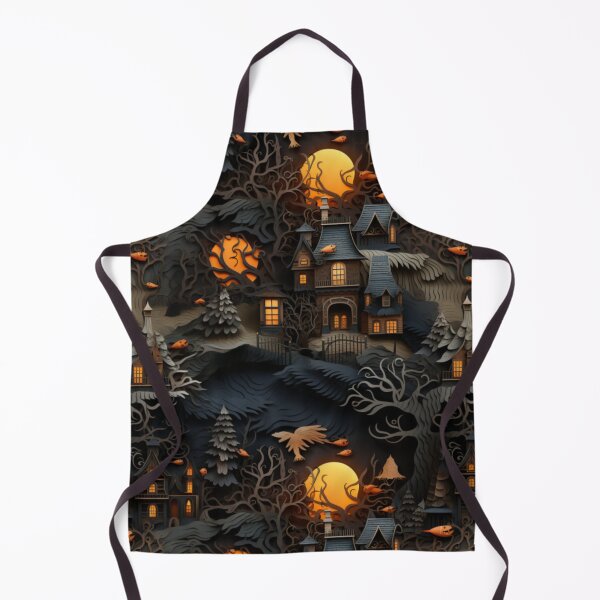 Item preview, Halloween: Eerie Cottage (Haunted House) designed and sold by Digital Contours.
