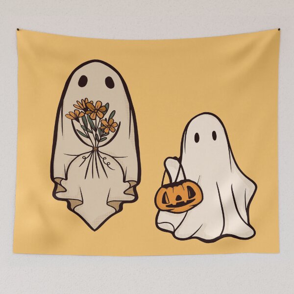 Item preview, Spooky Retro Vintage Halloween Ghost Pack designed and sold by CapturedByeJ.