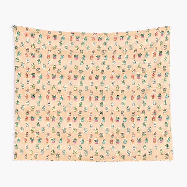 Aperçu de l'œuvre Illustration de motif d'épingles en émail de cactus mignon créée et vendue par SowCow.