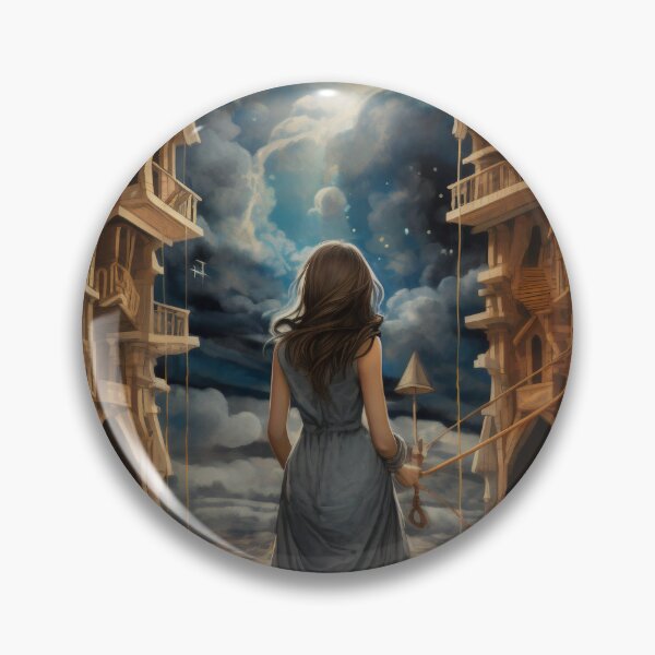 Item preview, Goddess in Checkered Elegance: A Surreal Fusion of Ethereal Beauty and Fantastical Castle designed and sold by oanaunciuleanu.