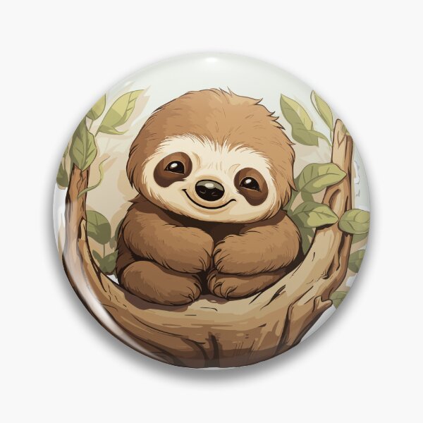 Item preview, Little cute sloth designed and sold by toriodesigns.