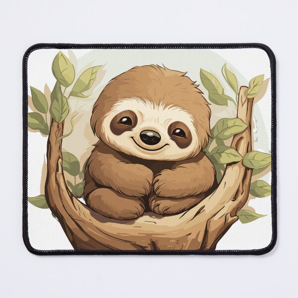 Item preview, Little cute sloth designed and sold by toriodesigns.