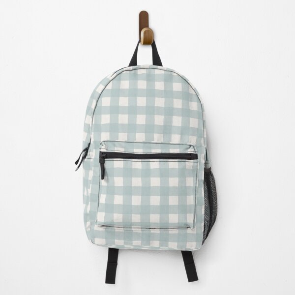Item preview, Gingham Pattern Aqua designed and sold by Me And The Moon.