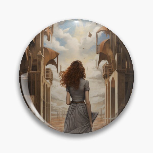 Item preview, Goddess in Checkered Elegance: A Surreal Fusion of Ethereal Beauty and Fantastical Castle designed and sold by oanaunciuleanu.