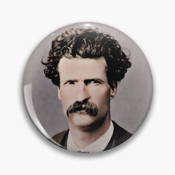 Item preview, Young Mark Twain 1867 designed and sold by PatSeg Photos.