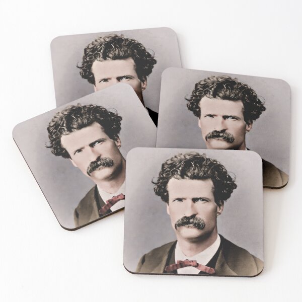 Item preview, Young Mark Twain 1867 designed and sold by PatSeg Photos.