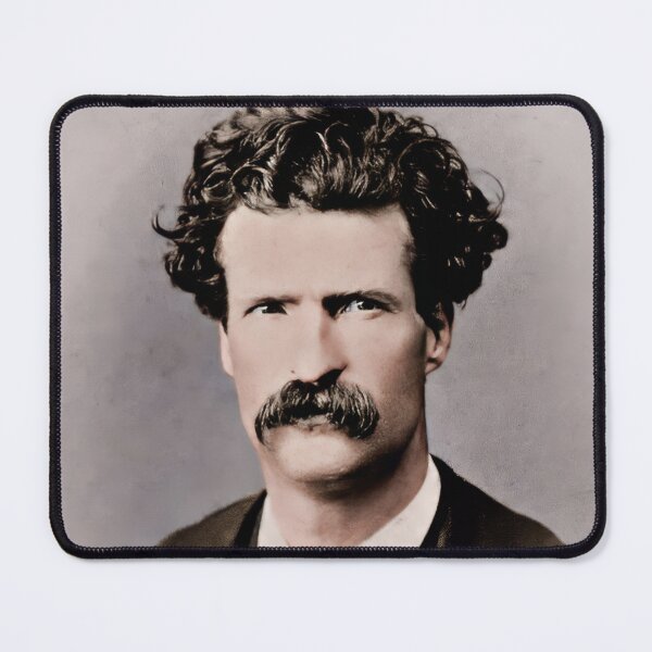 Item preview, Young Mark Twain 1867 designed and sold by PatSeg Photos.