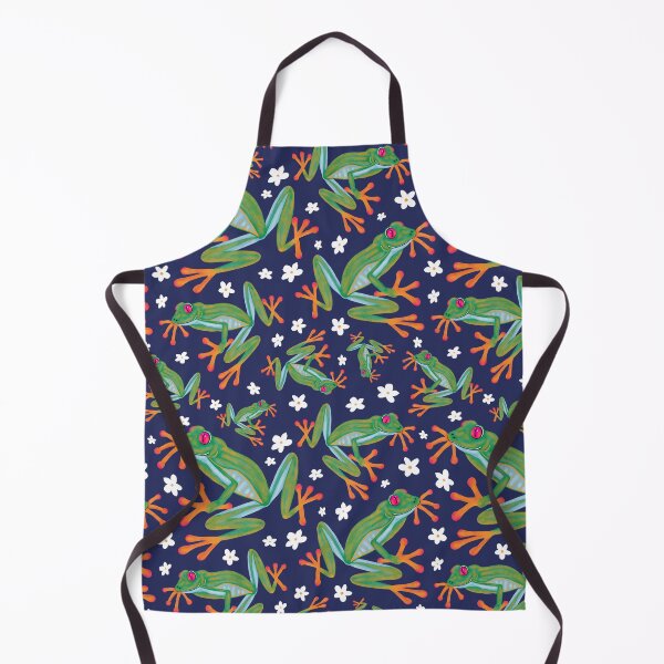 Item preview, Treefrogs on Navy designed and sold by SarahWhittle.