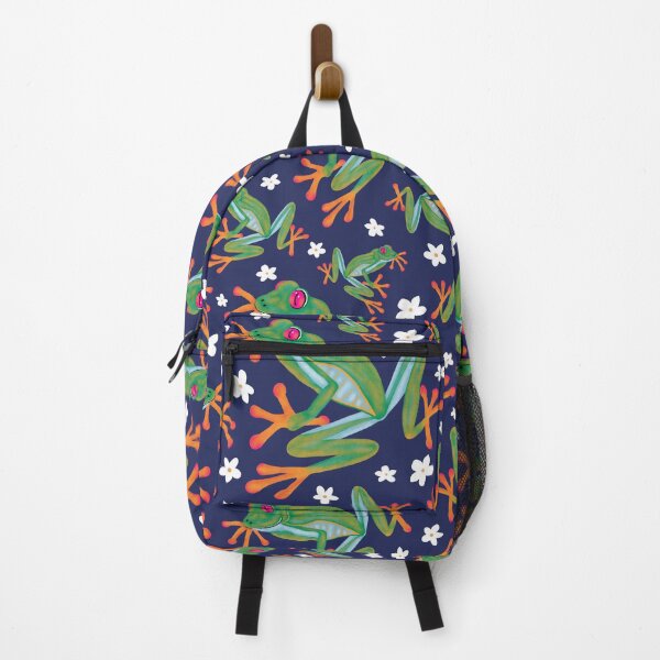 Item preview, Treefrogs on Navy designed and sold by SarahWhittle.